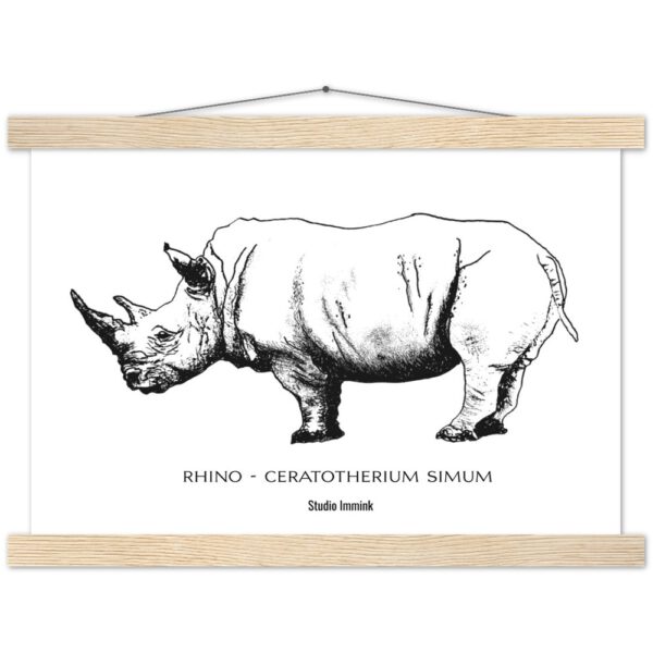 rhino-poster-print