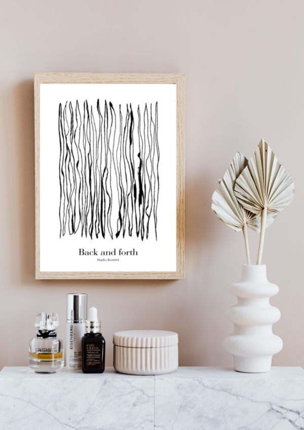 BACK AND FORTH - Abstract Print - Image 2